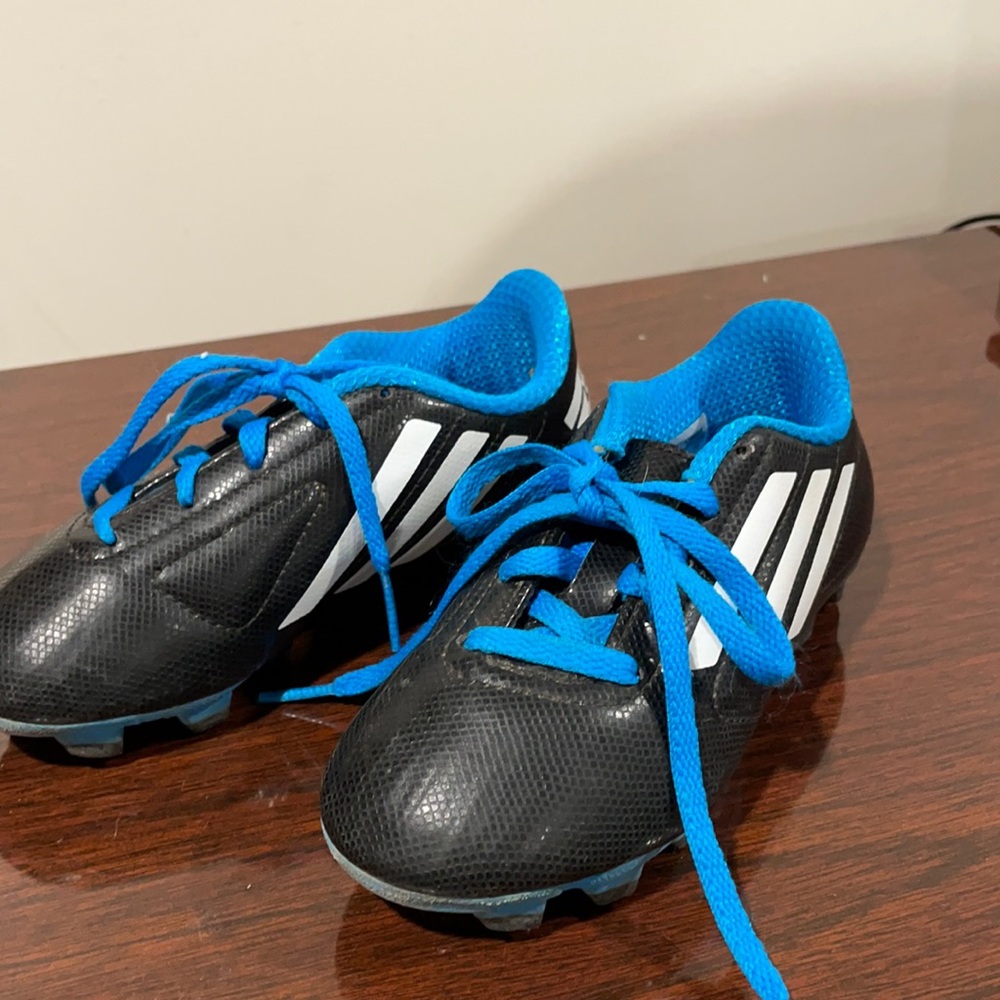 Child’s adidas soccer cleats